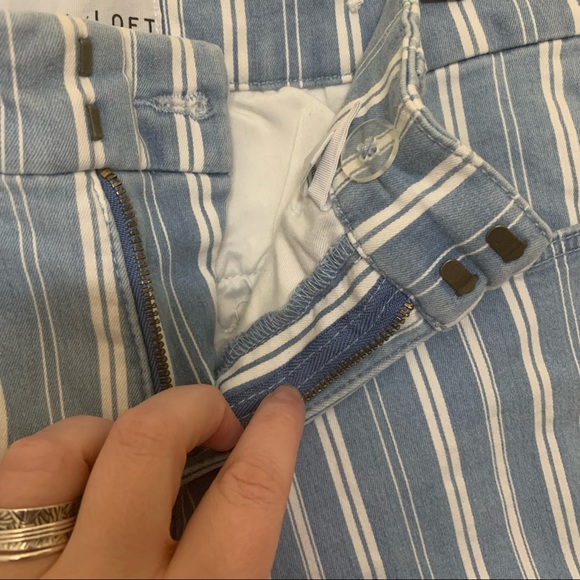 Petite LOFT stripe pant - Picture 3 of 6